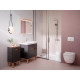 Кнопка смыва VitrA Sirius 740-0485 матовый хром механическая,  в современном стиле