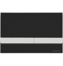 Кнопка смыва VitrA Select 740-1101 черный глянец механическая,  в современном стиле