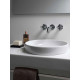 Рукомойник VitrA Water Jewels 4334B003 цвет белый, на столешницу, круглая