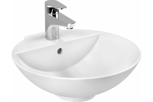 Рукомойник VitrA Options 6166B003-0001 46 см полукруглая, цвет белый