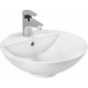 Рукомойник VitrA Options 6166B003-0001 46 см полукруглая, цвет белый