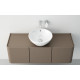 Рукомойник VitrA Options 4324B003-0012 43 см круглая, цвет белый