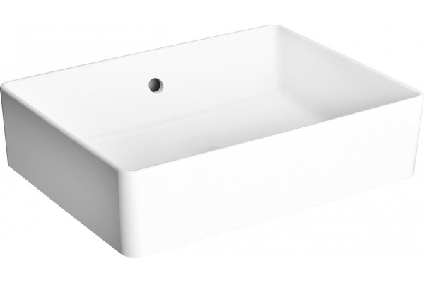 Раковина VitrA Nuo 7436B003-0012 50 см прямоугольная, цвет белый, на столешницу