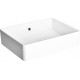 Раковина VitrA Nuo 7436B003-0012 50 см прямоугольная, цвет белый, на столешницу