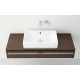 Раковина VitrA Nuo 7436B003-0012 50 см прямоугольная, цвет белый, на столешницу