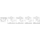 Раковина VitrA Shift 7077B003-0973 60 см прямоугольная, цвет белый