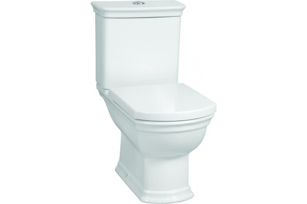 Унитаз-компакт VitrA Valarte 9722B003-7209 белый, прямоугольный, 41x70 см