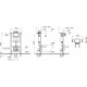 Система инсталляции для унитазов VitrA 761-5825-01 50x27x113 см