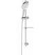 Душевой гарнитур VitrA Bliss 3F A45743EXP хром штанга 68 см, шланг пластиковый 150 см