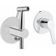 Гигиенический душ VitrA A49271EXP со смесителем, С ВНУТРЕННЕЙ ЧАСТЬЮ, хром