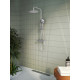 Душевая стойка VitrA AquaHeat A47201EXP хром, штанга 122.8 см, шланг пластиковый 150 см