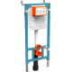 Система инсталляции для унитазов VitrA 800-2009 с кнопкой смыва, белая, цвет белый, 50x27x127 см