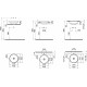 Раковина VitrA Water jewels 4334B097-1747 круглая