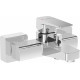 Смеситель VitrA Root Square A42737EXP для ванны с душем, хром, однорычажный
