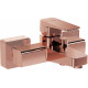 Смеситель VitrA Root Square A4273726EXP для ванны с душем, медный, однорычажный, медь