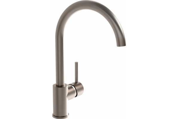 Смеситель для кухни VitrA Minimax S A4209134EXP матовый никель однорычажный, сталь