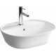 Раковина VitrA Geo 7428B003-0001 овальная, цвет белый
