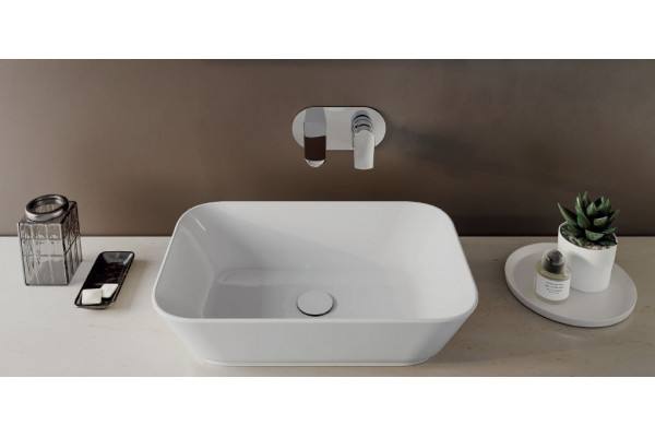 Раковина VitrA Geo 7425B003-0012 прямоугольная, цвет белый