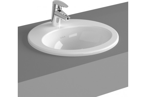 Раковина VitrA S20 5466B003-0001 круглая, цвет белый