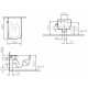 Унитаз подвесной VitrA Metropole 7672B003-1684 с функцией биде, белый, 36x56 см