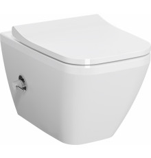 Унитаз подвесной VitrA Integra Square 7082B003-7209 с функцией биде, белый, 36.5x54.5 см