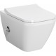 Унитаз подвесной VitrA Integra Square 7082B003-7209 с функцией биде, белый, 36.5x54.5 см