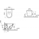 Унитаз подвесной VitrA Integra Round 7041B003-0075 белый, 35.5x54.5 см