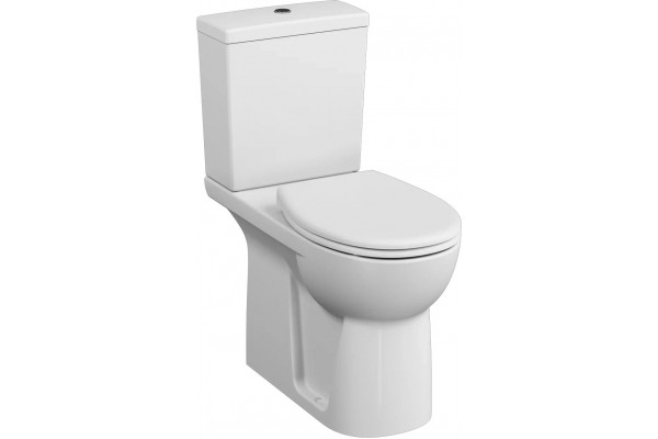 Унитаз-компакт VitrA Conforma 9832B003-7204 для людей с ограниченными возможностями, белый, 39.5x75 см