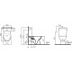 Унитаз-компакт VitrA S10 9822B003-7204 с микролифтом, белый, 38x64.5 см