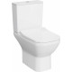 Унитаз-компакт VitrA Integra Square Open-Back 9833B003-7205 с микролифтом, белый, 40x62 см