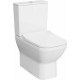 Унитаз-компакт VitrA Integra Square 9833B003-7204 с микролифтом, белый, 40x62 см