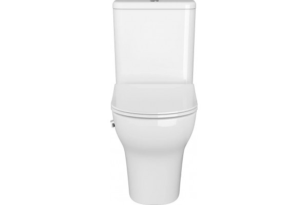 Унитаз-компакт VitrA Zentrum 9012B003-7226 с биде и микролифтом, белый, 38x61 см