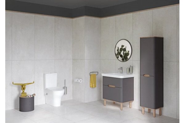 Унитаз-компакт VitrA Zentrum 9012B003-7226 с биде и микролифтом, белый, 38x61 см