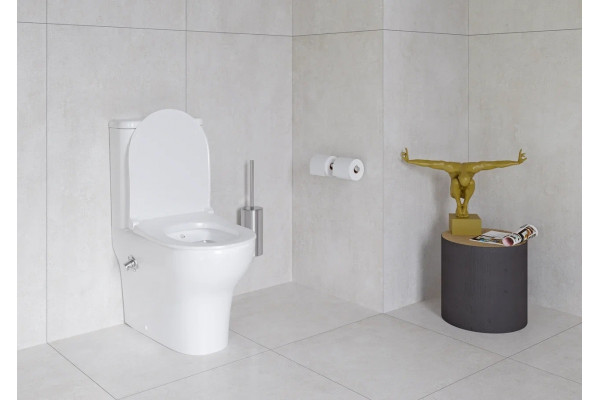 Унитаз-компакт VitrA Zentrum 9012B003-7226 с биде и микролифтом, белый, 38x61 см