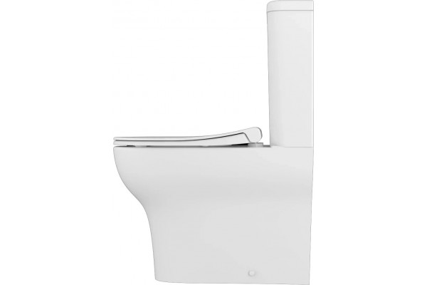 Унитаз-компакт VitrA Zentrum 9012B003-7226 с биде и микролифтом, белый, 38x61 см
