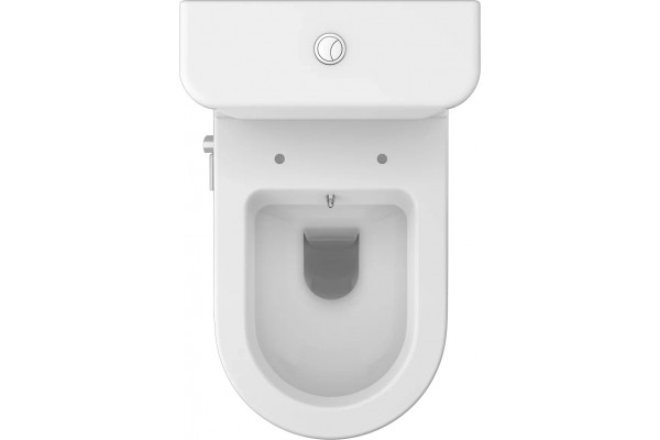 Унитаз-компакт VitrA Zentrum 9012B003-7226 с биде и микролифтом, белый, 38x61 см
