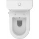 Унитаз-компакт VitrA Zentrum 9012B003-7226 с биде и микролифтом, белый, 38x61 см