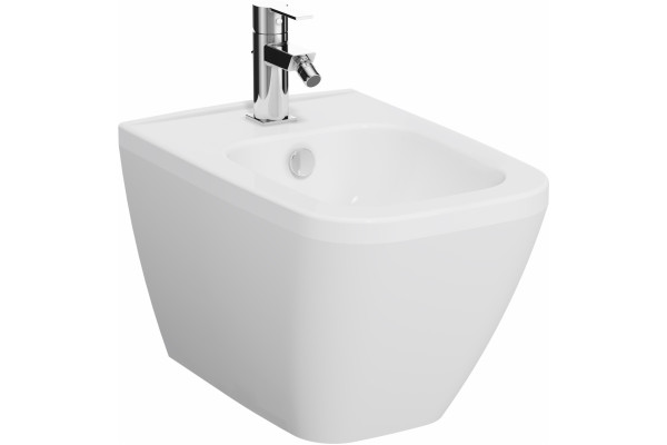 Биде подвесное VitrA Integra Square 7083B003-0288 цвет белый, прямоугольное, 36.5x54 см