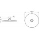 Душевой комплект VitrA Solid S A49287EXP С ВНУТРЕННЕЙ ЧАСТЬЮ хром, шланг пластиковый 150 см