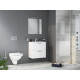 Душевая панель VitrA Move A45811 белая цвет белый, штанга 140 см, шланг 120 см
