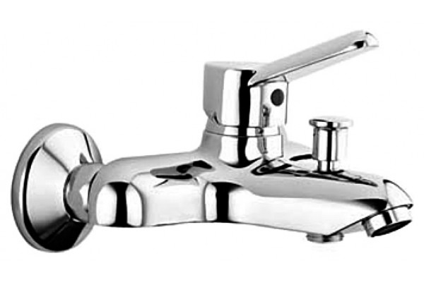 Смеситель VitrA Viva для ванны с душем, однорычажный, хром, длина излива 16 см