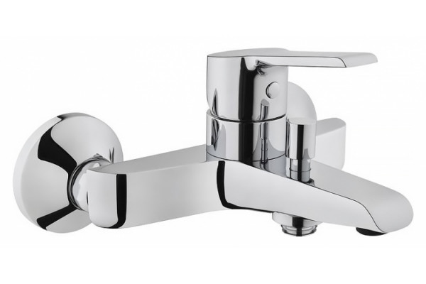 Смеситель VitrA Axe S для ванны с душем, однорычажный, хром, длина излива 16.8 см