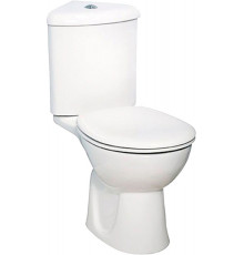 Унитаз-компакт VitrA Arkitekt 9754B003-7201 белый, овальный, 37.5x76 см