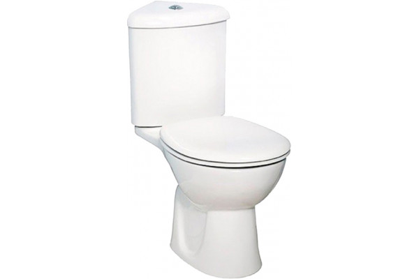 Унитаз-компакт VitrA Arkitekt 9754B003-7201 белый, овальный, 37.5x76 см