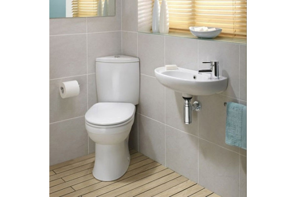 Унитаз-компакт VitrA Arkitekt 9754B003-7201 белый, овальный, 37.5x76 см