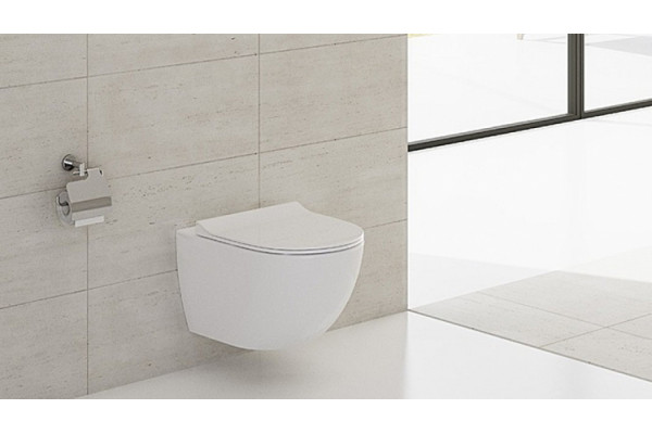 Унитаз подвесной VitrA Sento 7748В003-0075 белый, овальный, 36.5x54 см