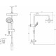 Душевая стойка VitrA System Rain A45598EXP хром, штанга 122 см