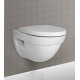 Унитаз подвесной VitrA Form 500  белый, овальный, антивсплеск, 35.5x54.5 см