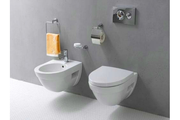 Унитаз подвесной VitrA Form 500  белый, овальный, антивсплеск, 35.5x54.5 см