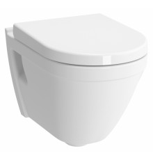 Унитаз подвесной VitrA S50  белый, овальный, антивсплеск, 36x52 см